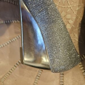 Bandolino Glittering Silver Heels